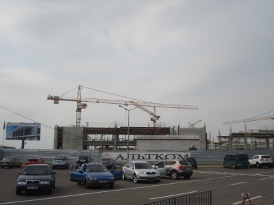 Строительство нового терминала