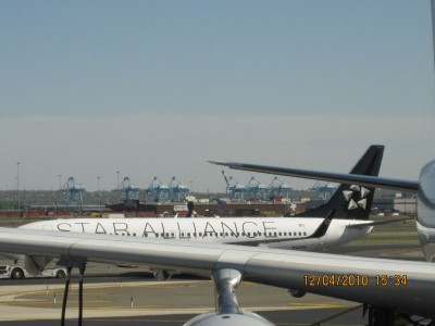 Вид из Терминала. Staralliance (Люфтганза)