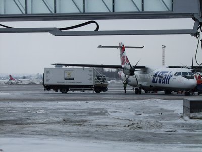 Загрузка бортпитания на ATR