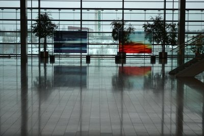 терминал 5, переход из пирса F в старую часть терминала