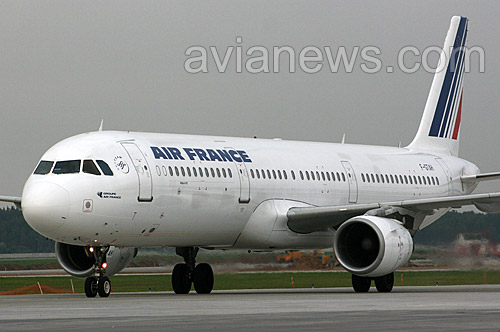 Фото самолета Airbus A321 авиакомпании Air France