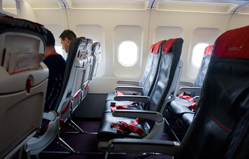 Эконом-класс в Airbus A320 Austrian Airlines