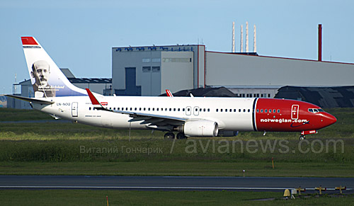 Поскольку Norwegian является low-cost авиакомпанией, ее Boeing-737-800 имеют максимальное количество мест: 186 или 189.