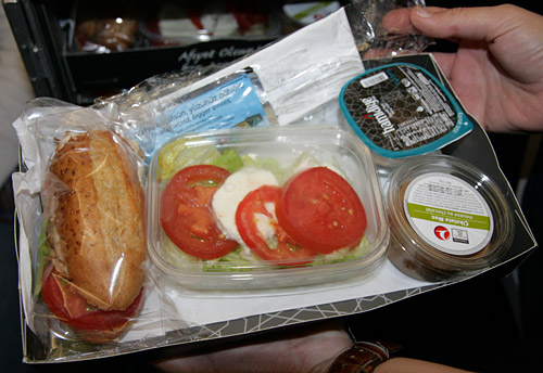 Питание в эконом-классе на рейсе Turkish Airlines Стамбул-Киев