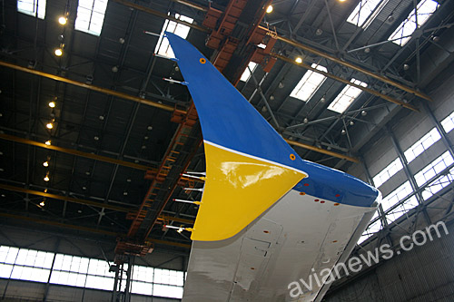 Крыло и винглет Ан-158