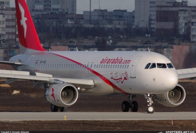 Самолет AirArabia в Харькове!
