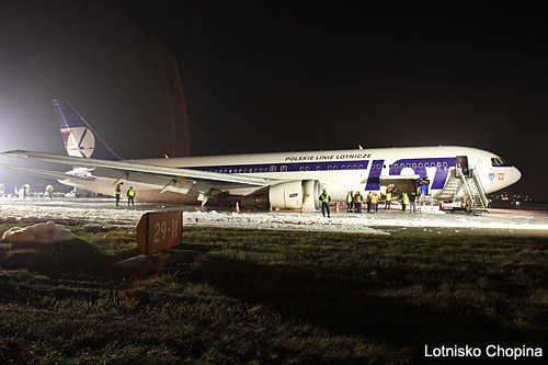    .     20:19       Boeing-767 (  SP-LPC)   LOT  - . 