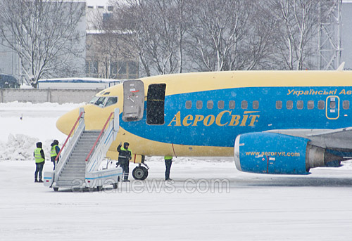 Самолет Аэросвита Boeing 737