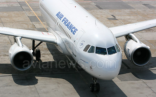 Самолет авиакомпании Air France
