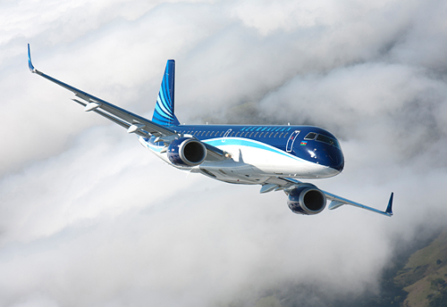 Самолет авиакомпании AZAL