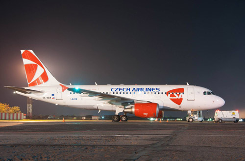  Airbus A319 Czech Airlines   