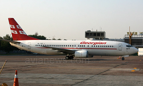 Boeing 737 авиакомпании Georgian Airways