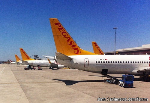 Самолеты авиакомпании Pegasus Airlines