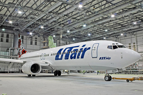 Авиакомпания Ютэйр Украина получила первый самолет Boeing 737-800, сообщил avianews.com представитель авиаперевозчика. Сегодня авиалайнер совершил перегоночный рейс из Шеннона (Ирландия), где проходила перекраска, в аэропорт Борисполь