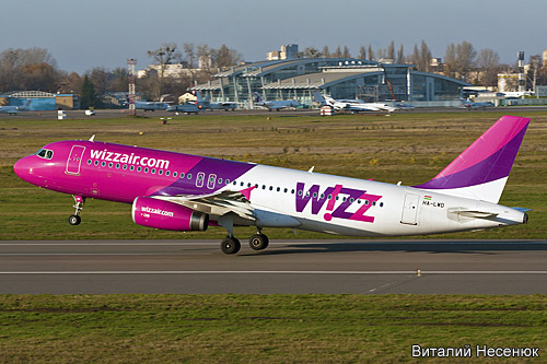 Авиакомпания Wizz Air Украина закрыла продажу билетов на свой единственный внутренний рейс Киев-Симферополь