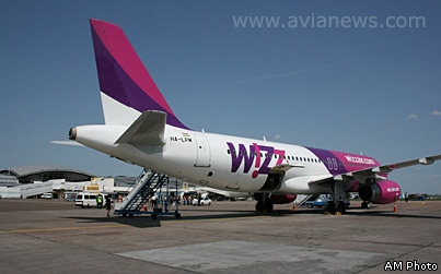 Киевский аэропорт "Борисполь" станет первой базой Wizz Air Ukraine