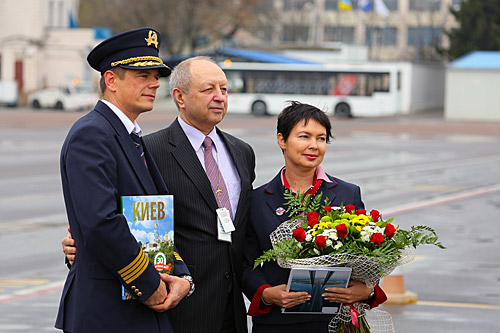 Экипаж авиакомпании Трансаэро