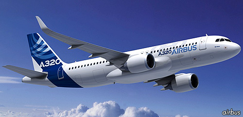 Весной 2016 европейский производитель самолетов Airbus намерен начать поставки самолетов семейства А320neo, которые будут расходовать на 15% меньше топлива по сравнению с нынешними авиалайнерами семейства А320.