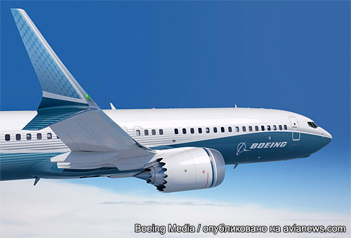 Boeing представил новую концепцию законцовок крыла для своей модели 737 MAX.